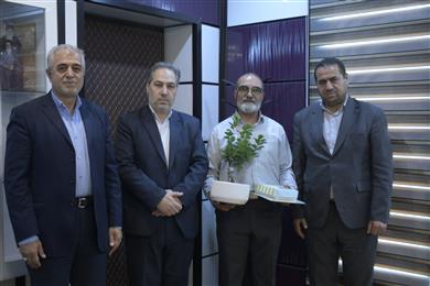 تجلیل از استادان خوشنویسی شهر لواسان به مناسبت هفته خوشنویسی