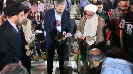 شب وصال با شهدا؛ لواسانات یاد حماسه خرمشهر، شهدای خدمت و گمنام را گرامی داشت